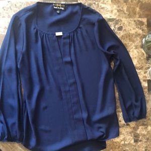 Navy Blouse